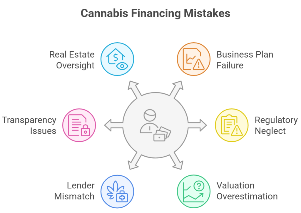 7 Cannabis Financing Mistakes to Avoid - visual selection